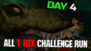Tomb Raider 2 Remastered Randomizer  - ALL T-REX Challenge DAY 4 #tombraider