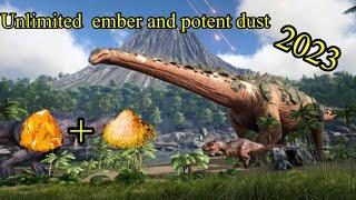 Ark Mobile How To Get unlimited Ancient Amber and potent dust in 2023