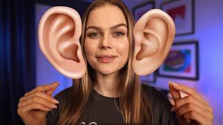 ASMR Ear Triggers. Hand Sounds (Ear Tapping, Cupping, Ear Massage, finger fluttering, Nails...)