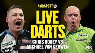  LIVE: Chris Dobey Vs Michael van Gerwen | PDC World Darts Championship 2025 WATCHALONG