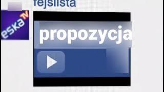 Eska TV - Jingiel Propozycja "Fejslista" z 2011-2014 (PROSZĘ NIE HEJTOWAĆ BO TO ZŁE)