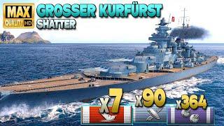 Schlachtschiff Großer Kurfürst: Rechtzeitige Offensive - World of Warships