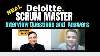 Deloitte Scrum Master interview Questions I Agile Project Management Scenario Interview Questions