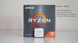 Ryzen 7 5800X Undervolt Guide - Lower Temps, Better Performance! #5800x #overclocking #undervolting