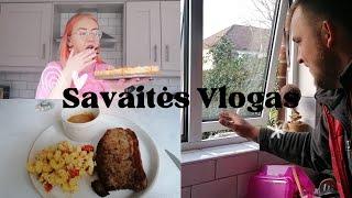 Savaitės Vlogas | Ką mes valgom visa savaite? | CheeseCake receptas