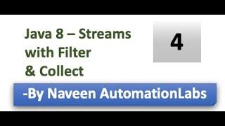 Java 8 - Streams filter APIs Examples