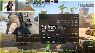 M0NESY PLAYING AGAINST SUSPICIOUS(*CHEATER*) PLAYER ON FACEIT IN CS2