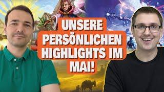 Top Brettspiele im Mai 2024 von Carl & Ben - Was hat uns so RICHTIG gut gefallen?