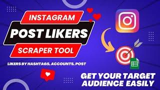 Instagram post likers extractor | Marketing Automation Strategy | Social Media Automation