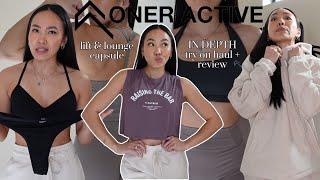 ONER ACTIVE LIFT & LOUNGE REVIEW  | intimates, NEW fleece sets, muscle mommy tanks, + RESTOCKS