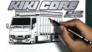 Truk Kiki core 02 reborn ‼️Cara menggambar truk Kiki core reborn 02