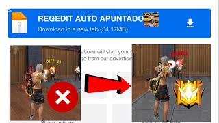 REGEDIT AUTO APUNTADO PARA ANDROID 100% TODO ROJO ANTIBANEO