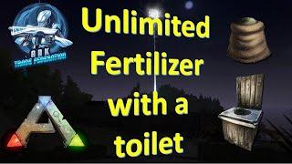 ARK Official PVE: Using a toilet for Unlimited Fertilizer