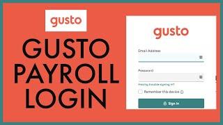 How to Login Gusto Payroll Account 2021?