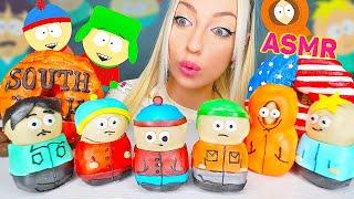 ASMR EATING EDIBLE SOUTH PARK, CAKE POPS, DONUTS, 먹을 수 있는, 케이크 먹방 (DESSERT, SWEET FOOD) MUKBANG 먹방