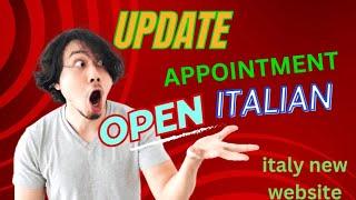 Today Bls italy Appointments Open And Off Timing | Website Change @ZainConsultant