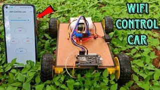 How to make Mobile phone wifi control car using esp8266 in Blynk  | wifi controller car in Tamil