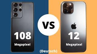 Samsung Galaxy S21 Ultra vs iPhone 12 Pro Max Kamera Test | Vergleich (Deutsch)