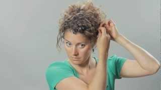 Curly Hair Updo - Hair Tutorial - Tasha Arnall