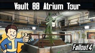 Fallout 4: Vault 88 - Atrium Tour