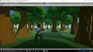 Unity3D Creation - Voxel Dancing Forest Thief