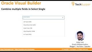 Combine multiple fields into Single for LOV in Oracle Visual Builder