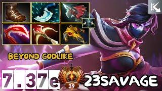 23savage | Templar Assassin  Pos 1 | Beyond Godlike | 7.37e | Immortal Dota