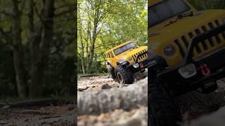 Axial scx24 jeep wrangler jlu 1/24 micro rc crawler #rc #rccrawler #axial #scx24 #jeep #summer #4k