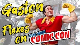 Gaston Flexes on New York Comic Con NYCC 2019 ft. Leon Chiro