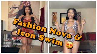 Fashion Nova & Icon Swim Try On Haul