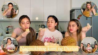 Mukbang ng durian with Marie Twins