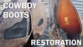 Cowboy Boot Restoration | Boots Get a TOTAL Makeover