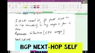 Networking:BGP next-hop self