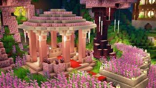 Minecraft | How to Build a Wedding Altar | Tutorial