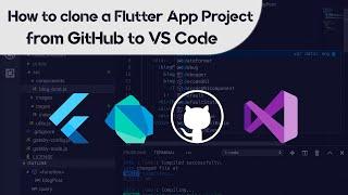 How to clone a Flutter app/project from GitHub to VS Code | Beginners Tutorial