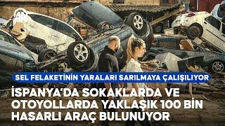 İspanya’da sokaklarda ve otoyollarda yaklaşık 100 bin hasarlı araç bulunuyor