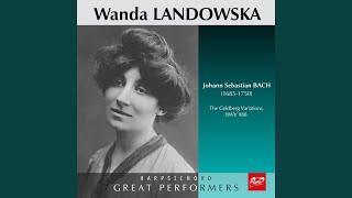 The Goldberg Variations, BWV 988: Variatio 24. Canone all'Ottava. a 1 Clav. (Recorded in 1933,...