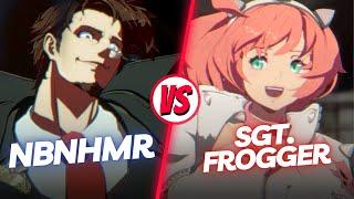 GGST ▰ Day 5 NBNHMR (Slayer) Vs Sgt. Frogger (Elphelt) | Guilty Gear Strive High Level Replay 