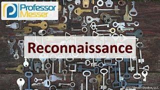 Reconnaissance - SY0-601 CompTIA Security+ : 1.8