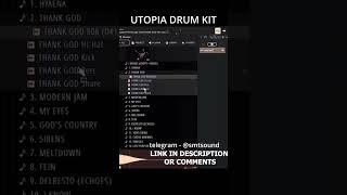 #utopia #travisscott #utopiadrumkit #drumkit #soundkit #beats #flstudio