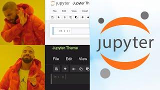 How To Change Your Theme In Jupyter Notebook  (IN 2 LINES OF CODE)