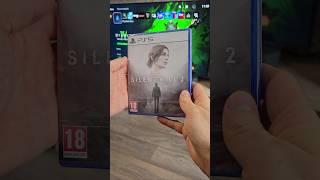 Распаковка и первый запуск Silent Hill 2 Remake PS5 диск