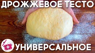 Тесто КАК ПУХ ️ Пироги ⭐ Булочки ⭐ Пончики ⭐ Плюшки ⭐ Ватрушки ️ Универсальное ДРОЖЖЕВОЕ ТЕСТО