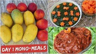 7 Day Raw Vegan Challenge: Day 1 - Mono-Meals