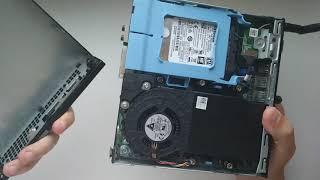 Dell Optiplex 3040 micro disassembly, replacement of components, insides (Разборка, обзор изнутри)