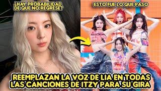 REEMPLAZAN LA VOZ DE LIA EN LAS CANCIONES DE ITZY PARA SU GIRA MUNDIAL + ESTO ES LO QUE PASO