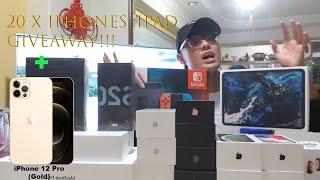20 x iPhone 12 Pro, Samsung GIVEAWAY! | 100K Subs Special! | $60K Total! (Not Fake!) (Worldwide!)