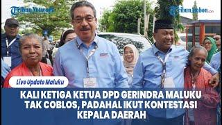 Kali Ketiga Ketua DPD Gerindra Maluku Tak Coblos, Padahal Ikut Kontestasi Kepala Daerah