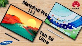 Comparison of Huawei MatePad Pro 13.2 and Samsung Galaxy Tab S9 Ultra tablets