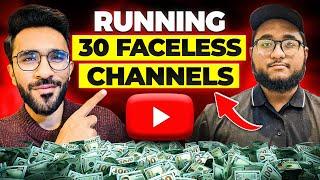 This Guy Is Running 30 Faceless YouTube Channels | YouTube Automation Business